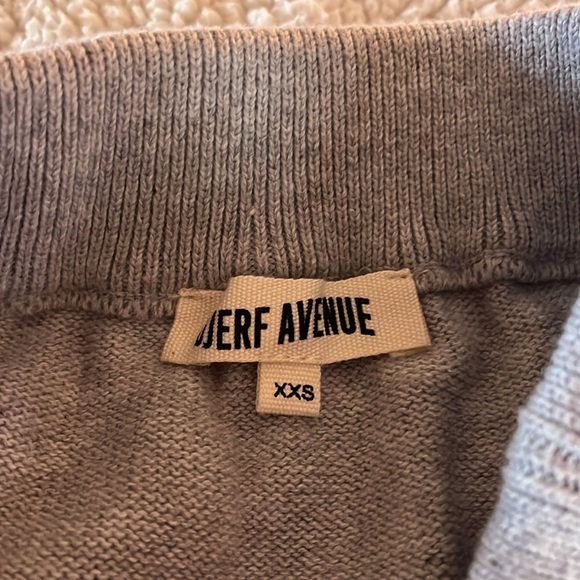 Djerf avanue grey knit skirt - Picture 3 of 4